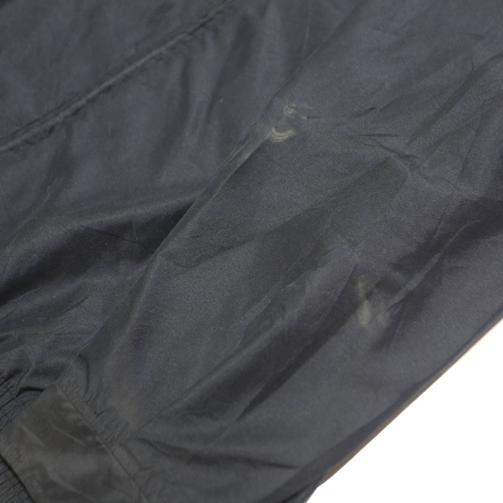 CHAPS Mens Navy Blue Classic Jacket XL Polyester Blend Zip Plain