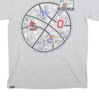 JANSPORT Mens Grey NCAA Final Four 2012 Graphic T-Shirt M Short Sleeve Crew Neck