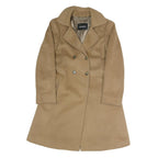 MAX&CO Womens Beige Classic Jacket UK 10 Polyester Blend Button Closure Tailored