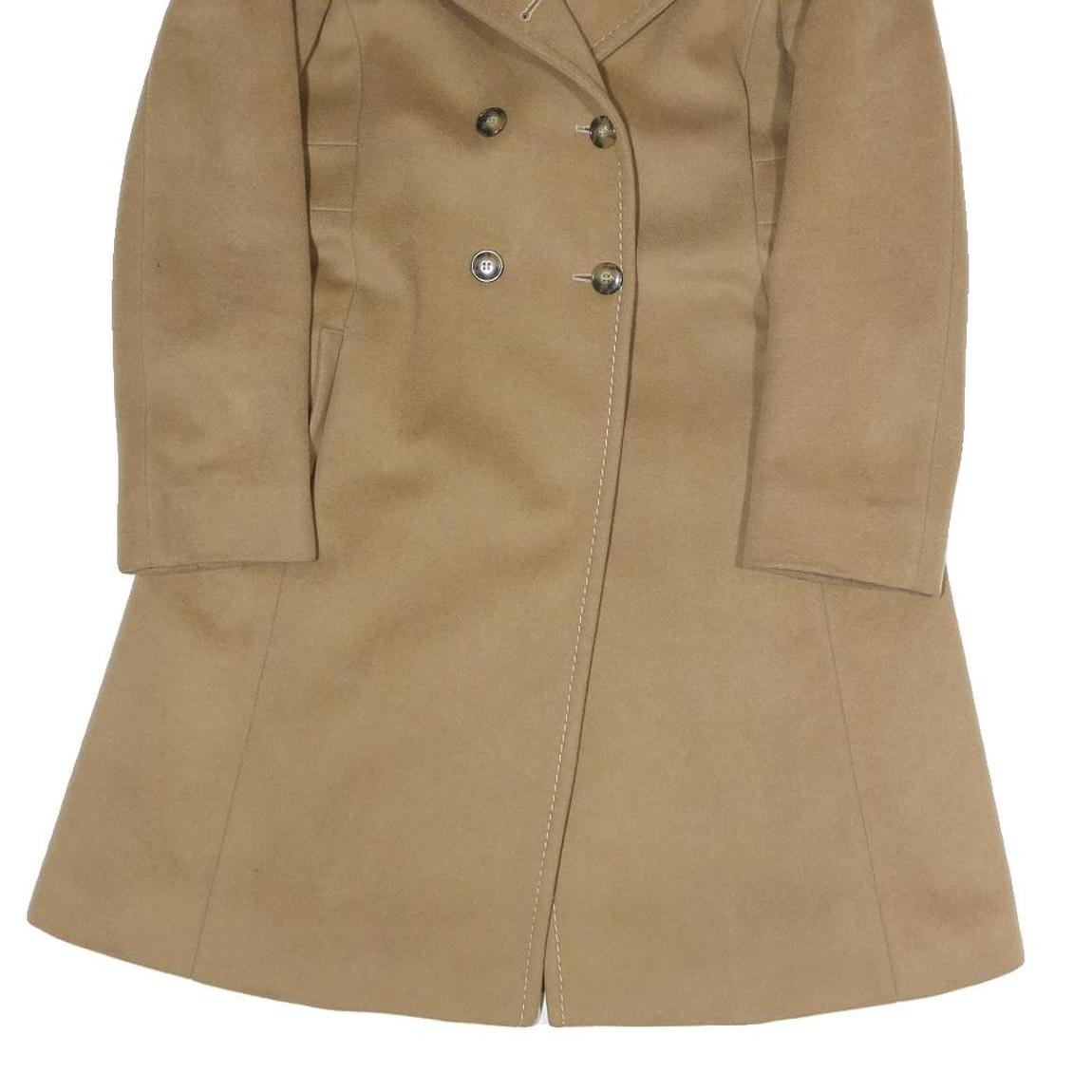 MAX&CO Womens Beige Classic Jacket UK 10 Polyester Blend Button Closure Tailored