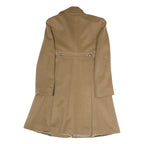 MAX&CO Womens Beige Classic Jacket UK 10 Polyester Blend Button Closure Tailored