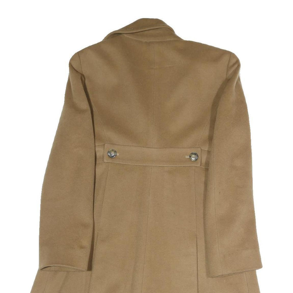 MAX&CO Womens Beige Classic Jacket UK 10 Polyester Blend Button Closure Tailored