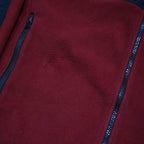 TOMMY HILFIGER Mens Red & Black Performance Track Jacket L Polyester Zip
