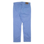 HUGO BOSS Chino Mens Trousers Blue Slim Tapered W31 L27