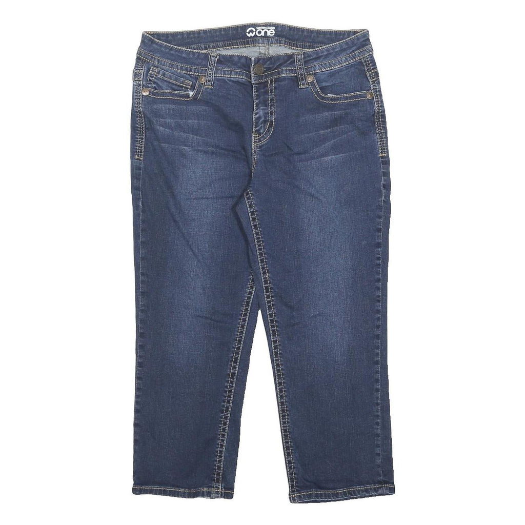 WAREHOUSE ONE Womens Jeans Blue Regular Straight Denim Medium W30 L21 Classic