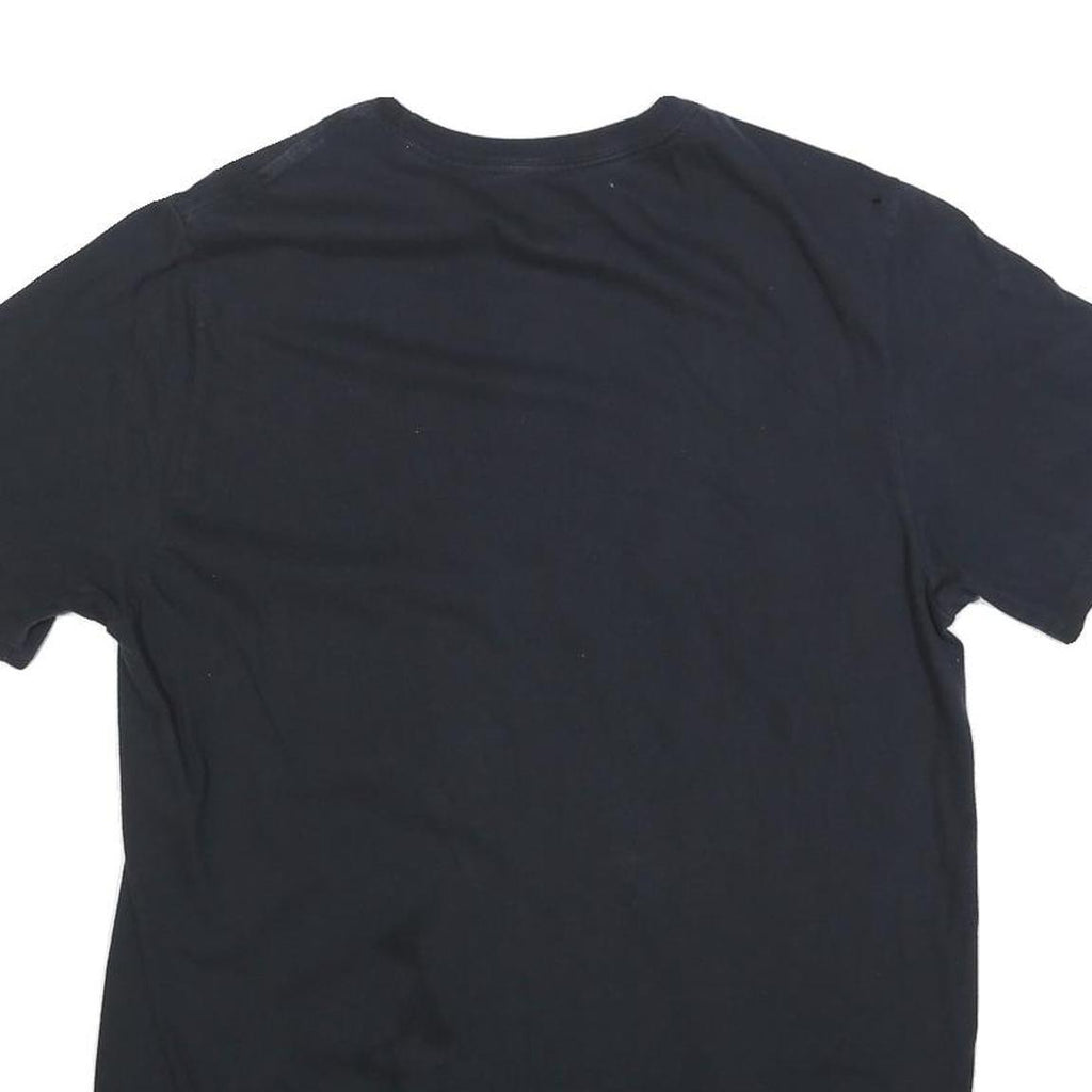 NIKE Mens Black Air Graphic T-Shirt L Short Sleeve Crew Neck Cotton Blend