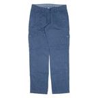 SHERPA Cargo Womens Trousers Blue Regular Straight W31 L31