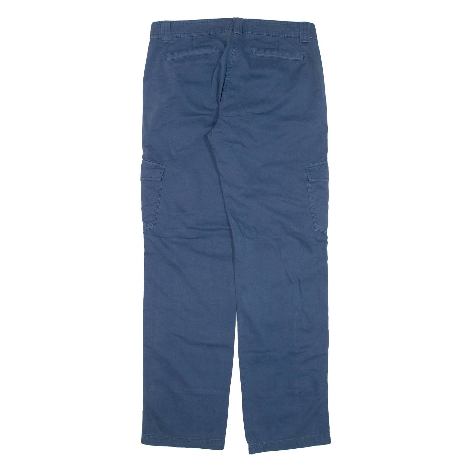 SHERPA Cargo Womens Trousers Blue Regular Straight W31 L31