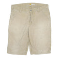 CARHARTT Mens Shorts Beige Relaxed Fit 2XL W36 Workwear Cotton Blend