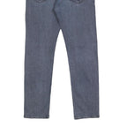 LEVI'S 502 Mens Jeans Blue Slim Straight Denim Medium W32 L29 Zip Cotton Blend