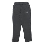 PUMA Womens Joggers Black S W24 L27 Cotton Blend Relaxed Straight Fit Casual Gym