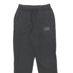 PUMA Womens Joggers Black S W24 L27 Cotton Blend Relaxed Straight Fit Casual Gym