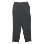 PUMA Womens Joggers Black S W24 L27 Cotton Blend Relaxed Straight Fit Casual Gym