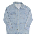 BDG Womens Blue Denim Button Cotton Jacket L Casual Classic Lightweight
