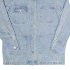 BDG Womens Blue Denim Button Cotton Jacket L Casual Classic Lightweight