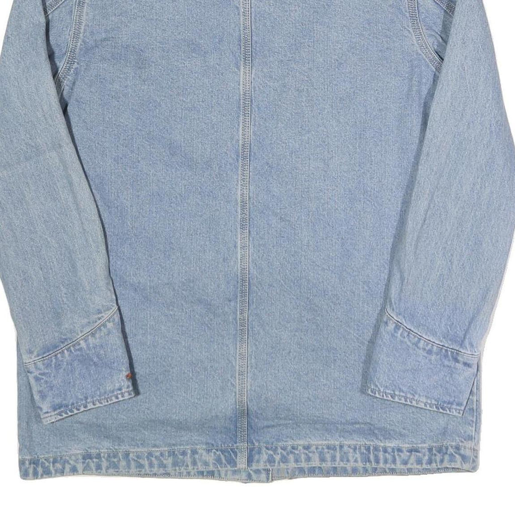 BDG Womens Blue Denim Button Cotton Jacket L Casual Classic Lightweight