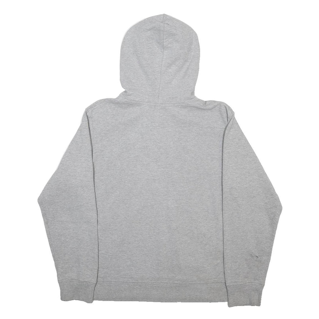THE NORTH FACE Mens Grey Hoodie M Cotton Blend Pullover Casual Logo Sweatshirt