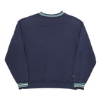 JANSPORT Mens Blue UC Davis Crew Neck L Sweatshirt Cotton Blend University
