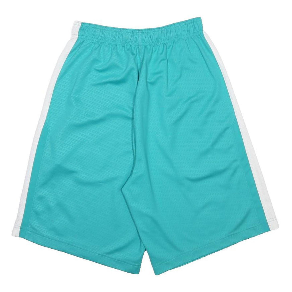 NIKE Mens Shorts Turquoise & White Miami Dolphins Sports S W25 Athletic