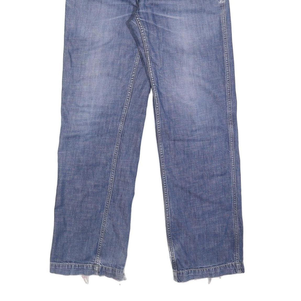 CARHARTT Mens Jeans Blue Regular Straight Denim Medium W32 L34 Durable Workwear