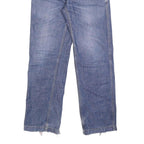 CARHARTT Mens Jeans Blue Regular Straight Denim Medium W32 L34 Durable Workwear