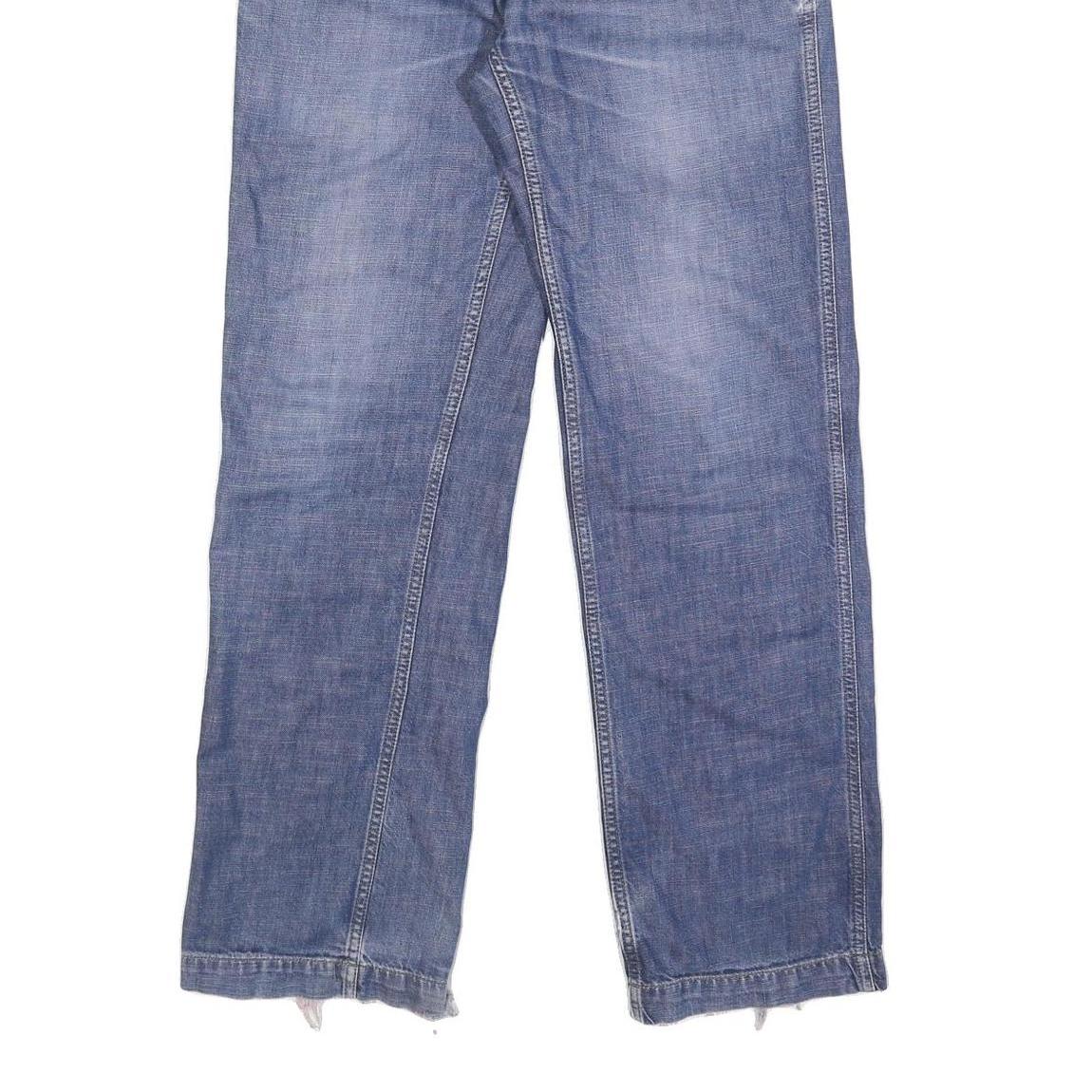 CARHARTT Mens Jeans Blue Regular Straight Denim Medium W32 L34 Durable Workwear