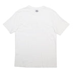 DICKIES Mens White Cotton Blend Graphic T-Shirt L Short Sleeve Crew Neck