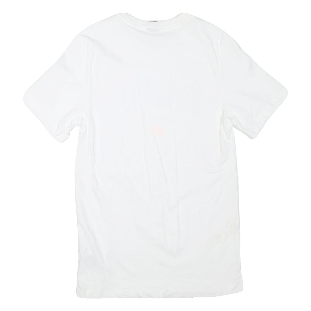 NIKE Mens White Paris Graphic T-Shirt S Short Sleeve Crew Neck Just Do It