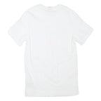 NIKE Mens White Paris Graphic T-Shirt S Short Sleeve Crew Neck Just Do It