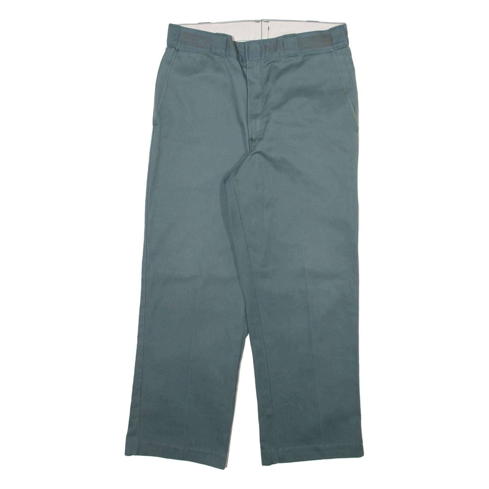 DICKIES Mens Trousers Blue Regular Straight W32 L28