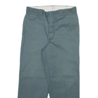 DICKIES Mens Trousers Blue Regular Straight W32 L28