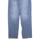 LEVI'S 505 Mens Jeans Blue Regular Straight Denim Medium W34 L32 Classic Zip