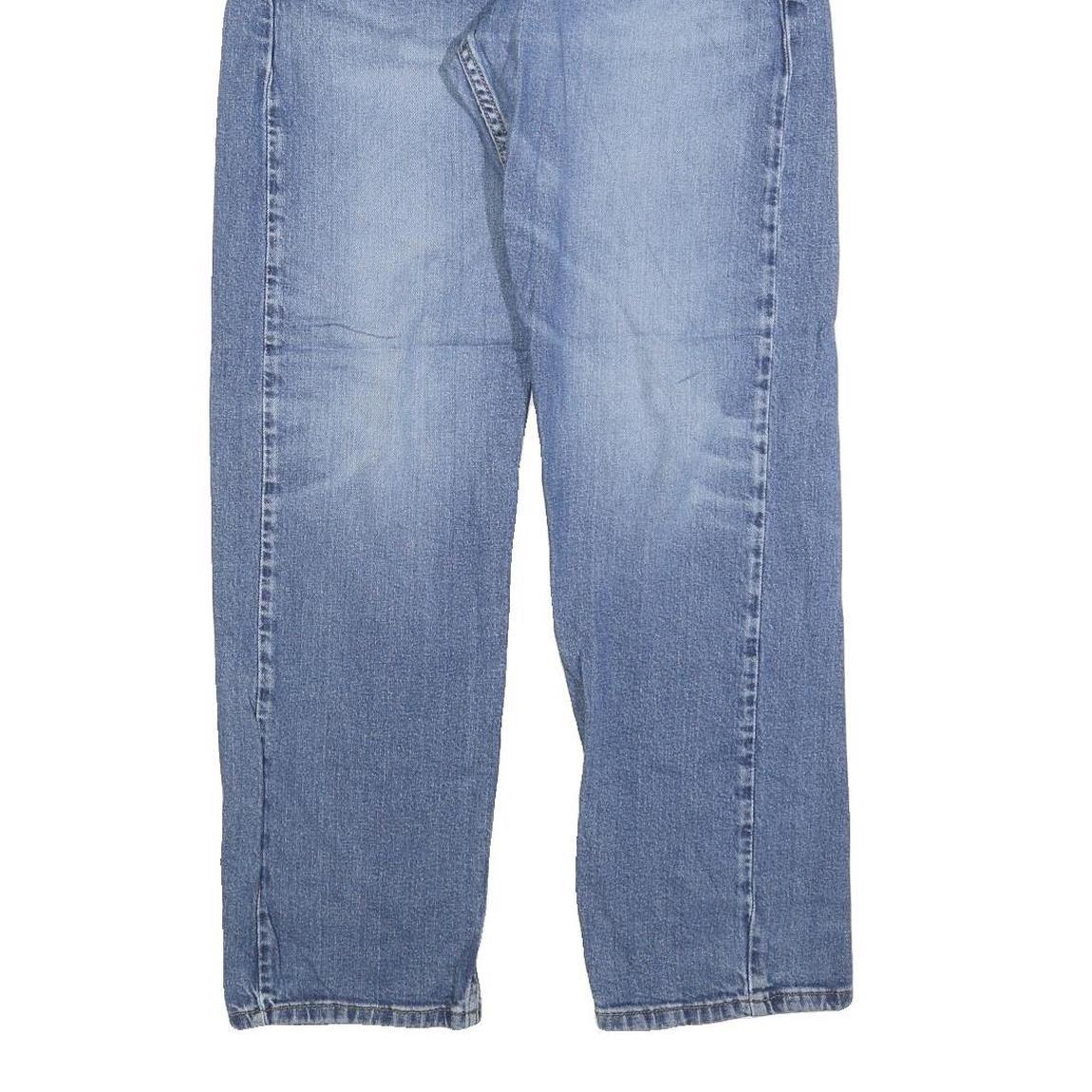 LEVI'S 505 Mens Jeans Blue Regular Straight Denim Medium W34 L32 Classic Zip