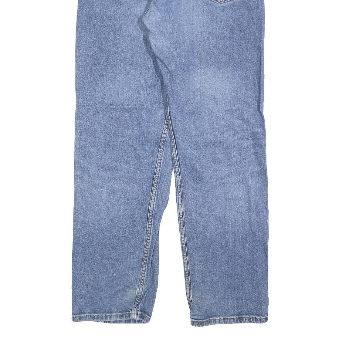 LEVI'S 505 Mens Jeans Blue Regular Straight Denim Medium W34 L32 Classic Zip