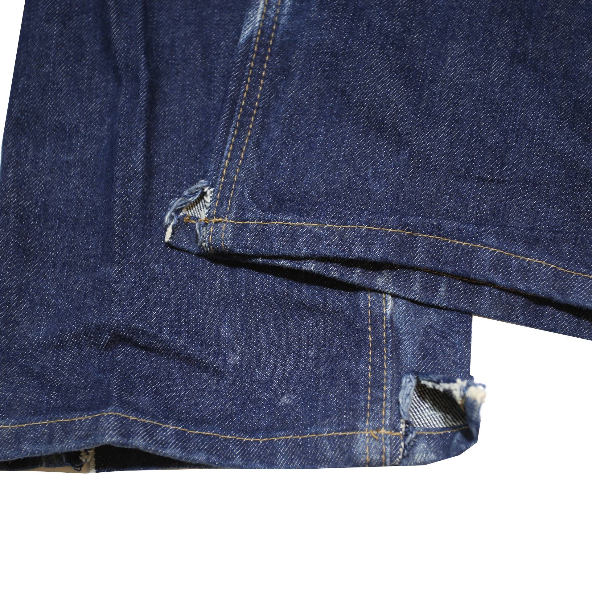 CARHARTT Mens Blue Denim Cotton Regular Fit Straight Leg Jeans W32 L30 Dark Wash
