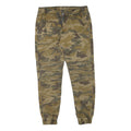 FSBN Mens Cotton Blend Camouflage Relaxed Tapered Trousers W32 L29 Casual