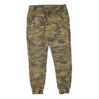 FSBN Mens Cotton Blend Camouflage Relaxed Tapered Trousers W32 L29 Casual