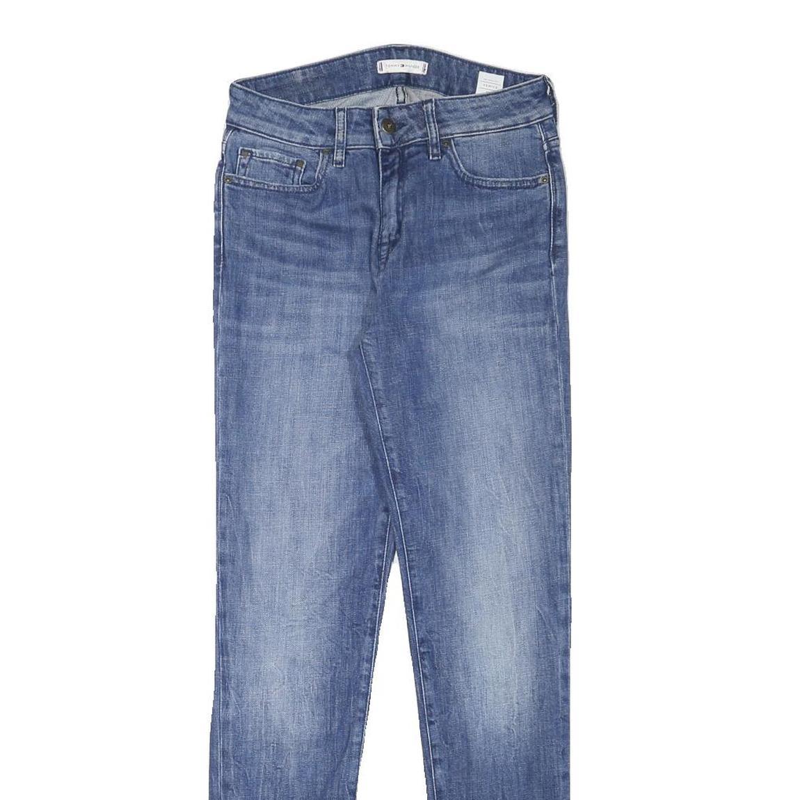 TOMMY HILFIGER Womens Jeans Blue Slim Skinny Denim Medium W25 L29 Relaxed Fit