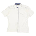 MEN'S FASHION Mens Plain Shirt Cream L