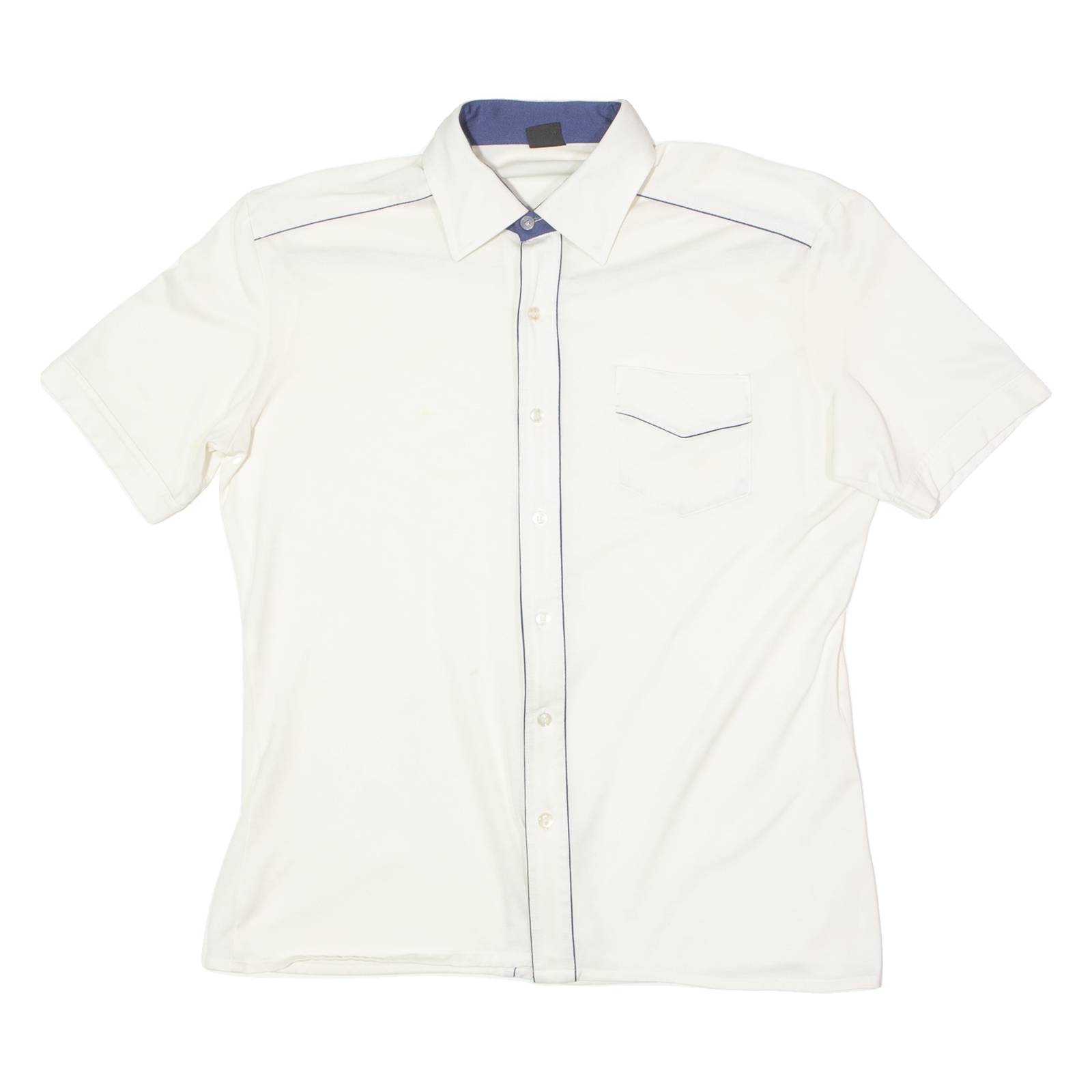 MEN'S FASHION Mens Plain Shirt Cream L