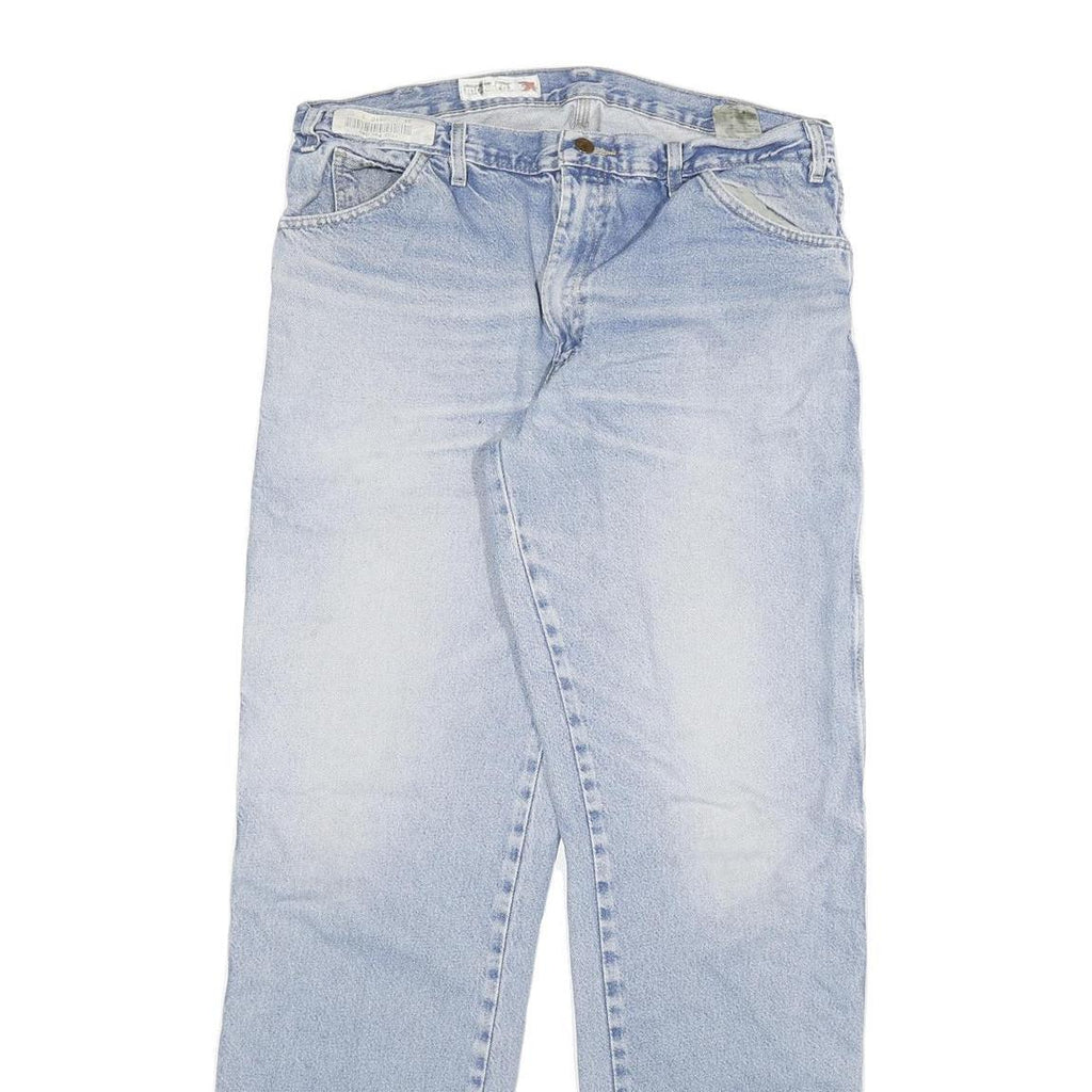 DICKIES Mens Regular Light Blue Denim Regular Fit Jeans W34 L33 Workwear