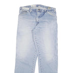 DICKIES Mens Regular Light Blue Denim Regular Fit Jeans W34 L33 Workwear