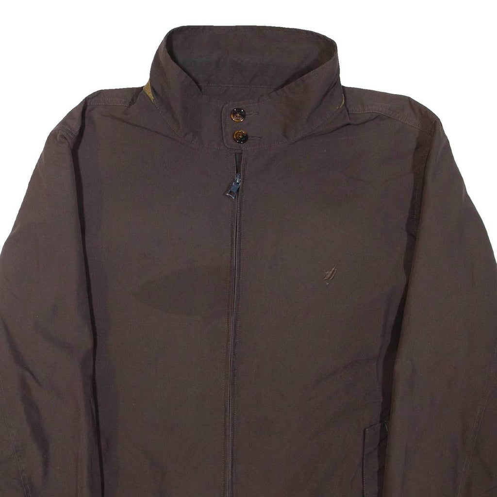 NAUTICA Mens Track Jacket Brown L