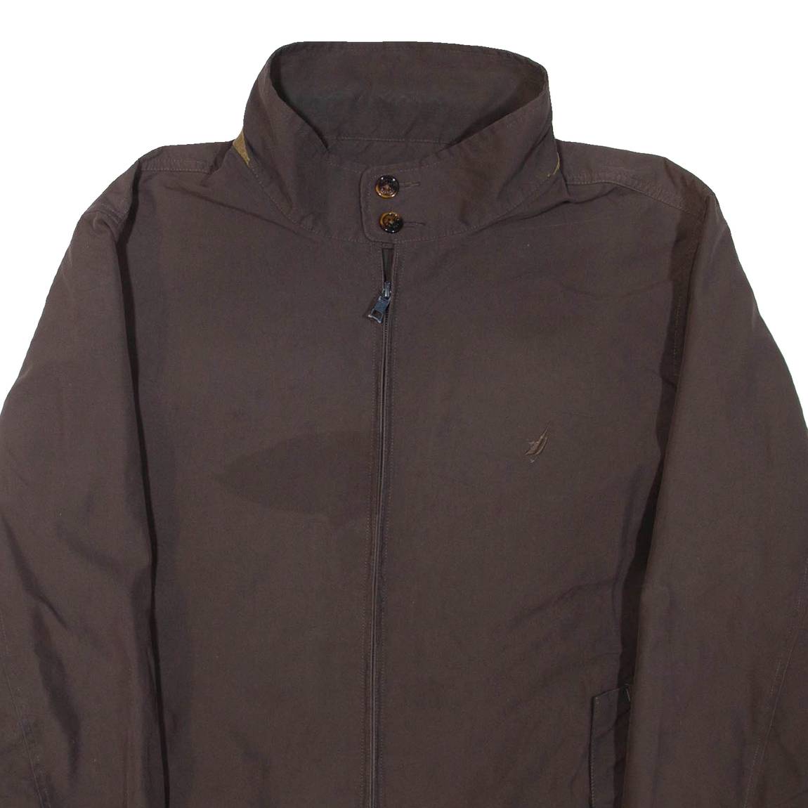 NAUTICA Mens Track Jacket Brown L