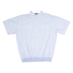 MONTE CARLO Mens Polo Shirt Blue 2XL