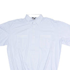 MONTE CARLO Mens Polo Shirt Blue 2XL