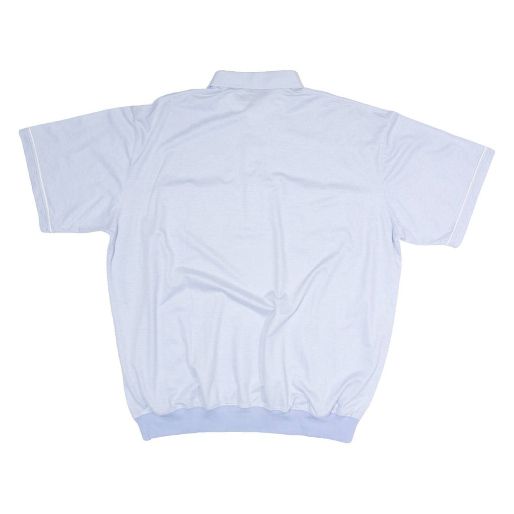 MONTE CARLO Mens Polo Shirt Blue 2XL