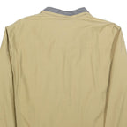 TIMBERLAND Mens Beige Cotton Blend Zip Jacket XL Plain Lightweight Workwear