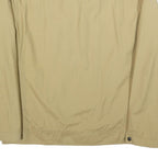 TIMBERLAND Mens Beige Cotton Blend Zip Jacket XL Plain Lightweight Workwear