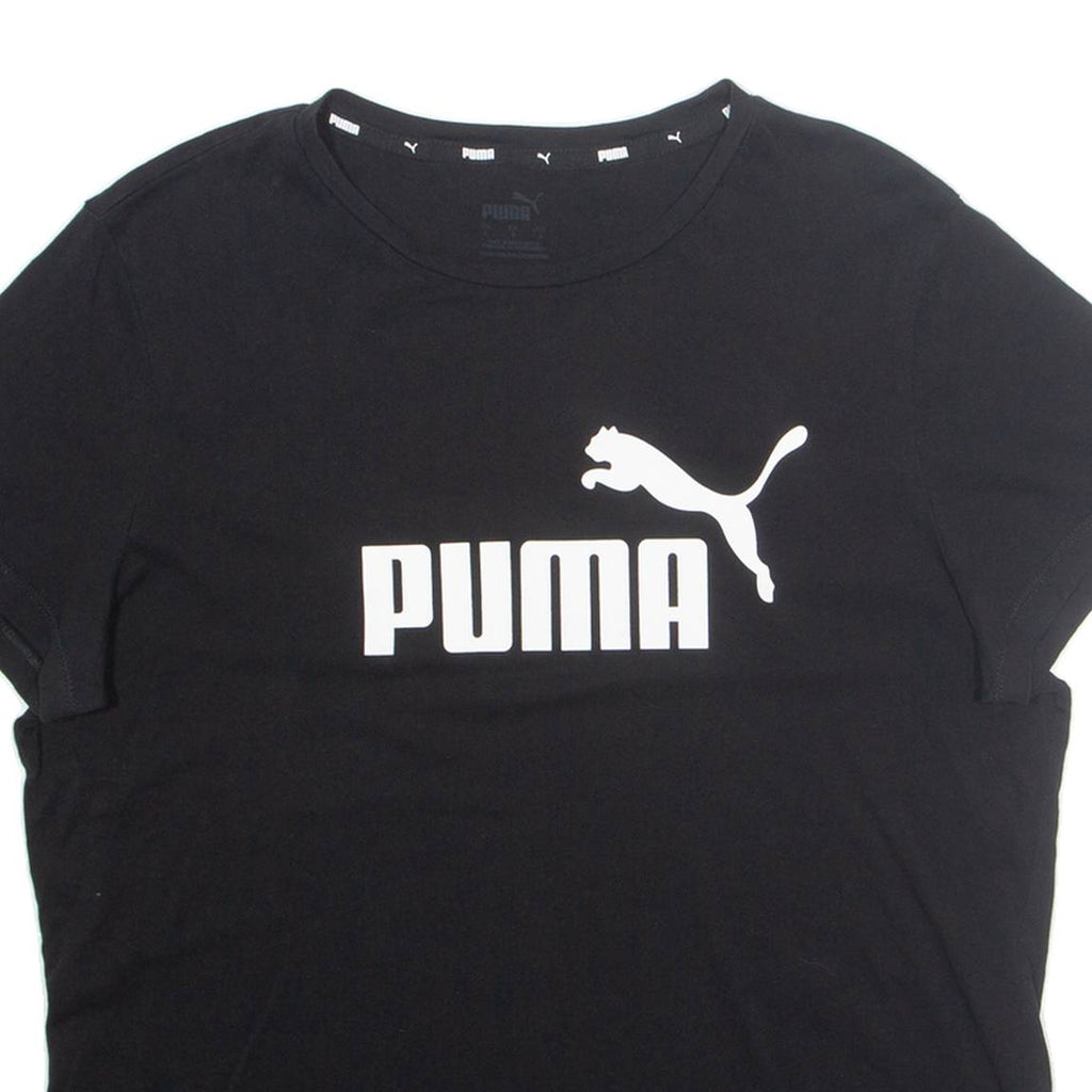 PUMA Womens T-Shirt Black L